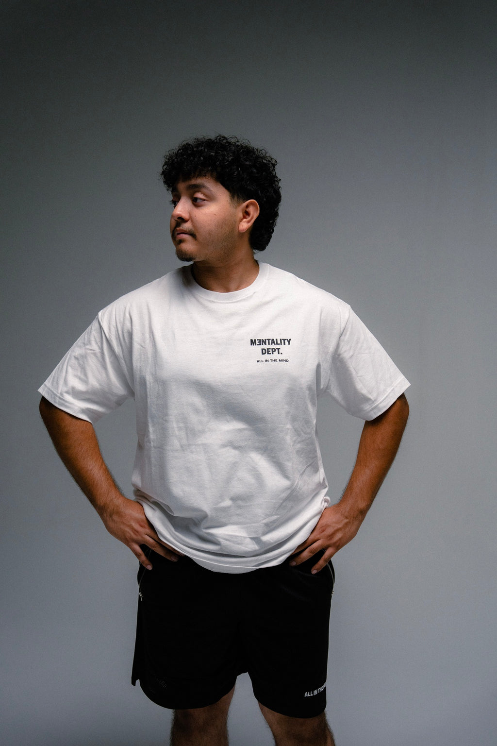 MENTALITY DEPT TEE - WHITE
