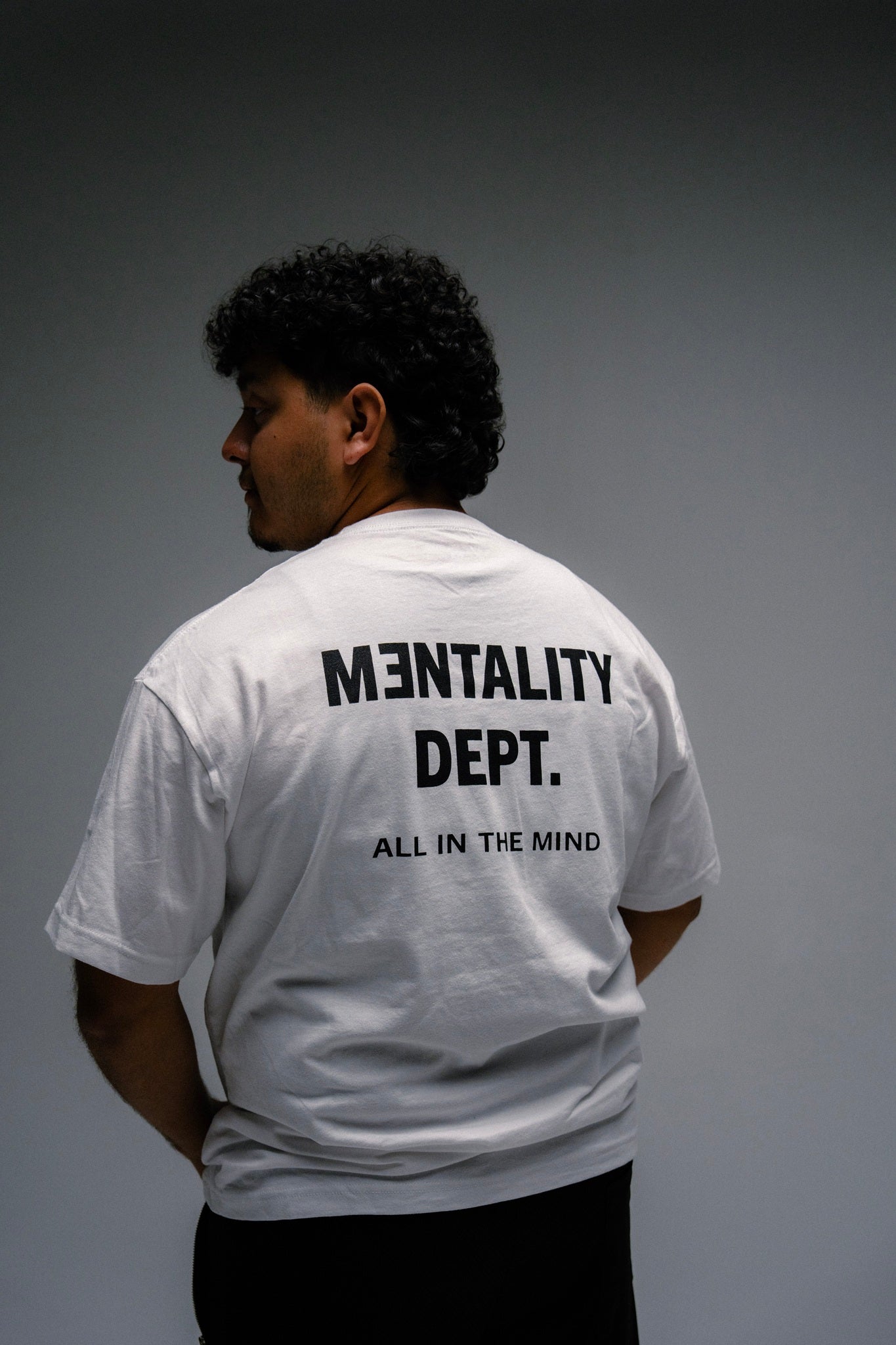 MENTALITY DEPT TEE - WHITE