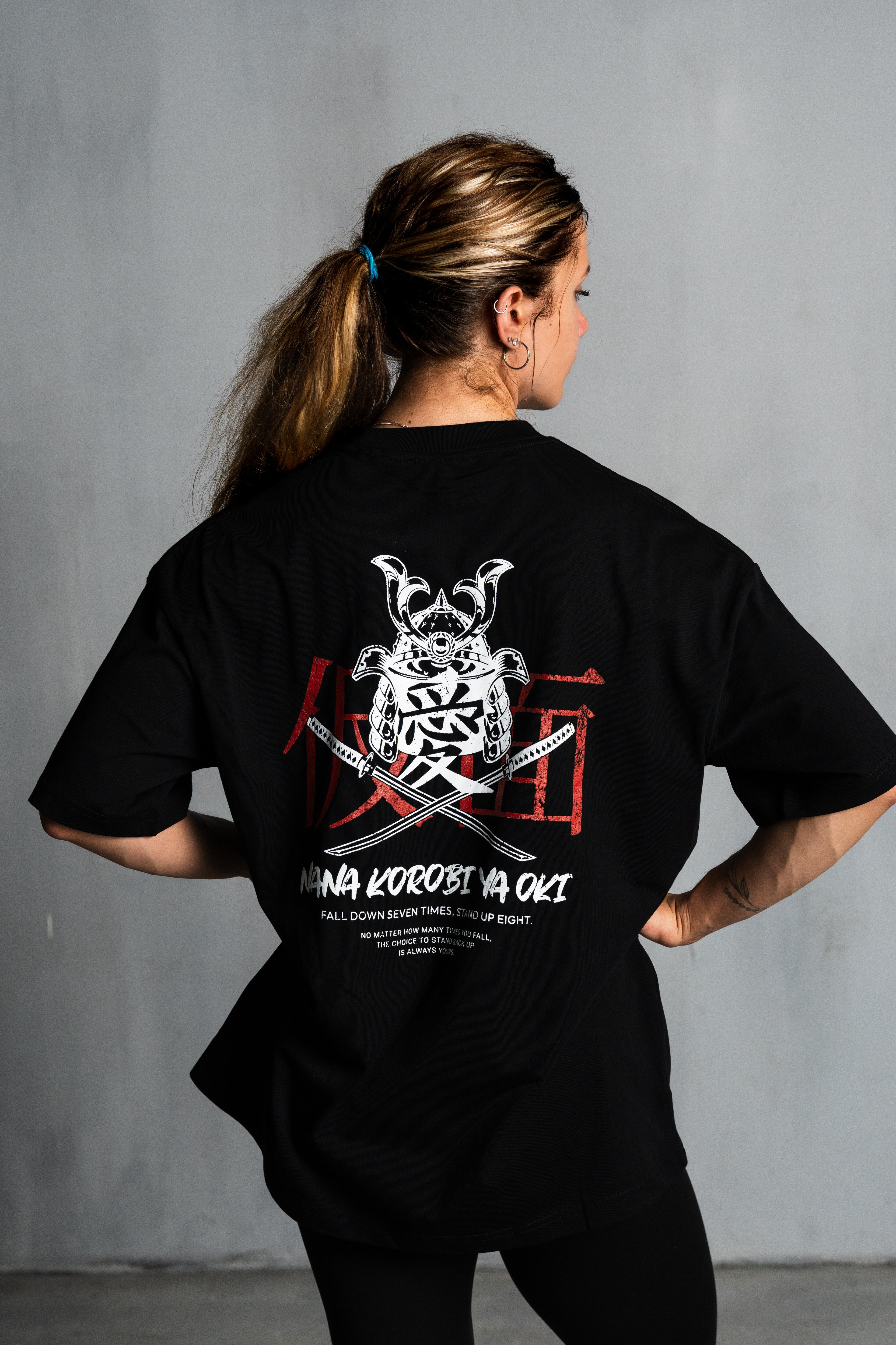 FALL DOWN 7 TIMES TEE