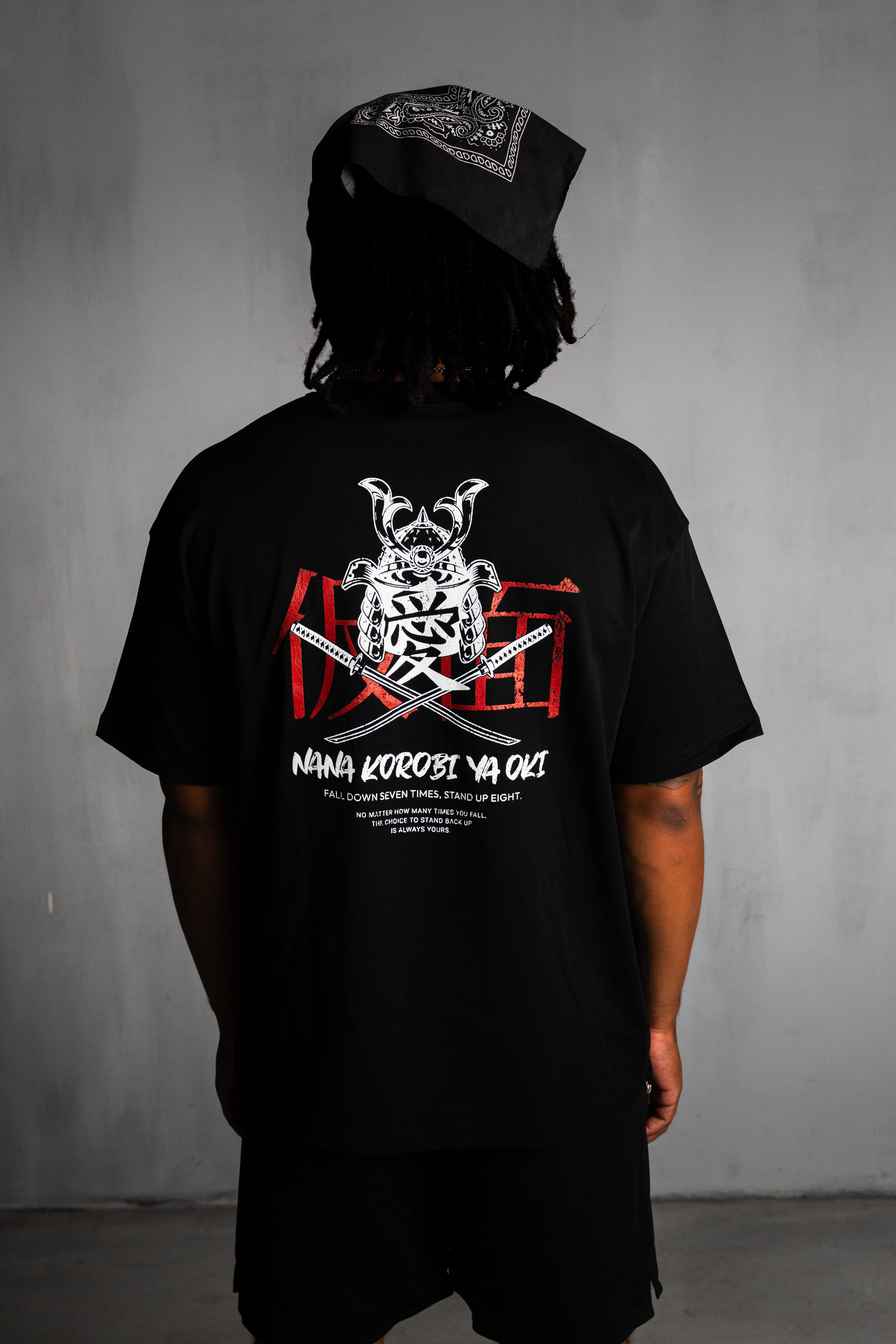 FALL DOWN 7 TIMES TEE