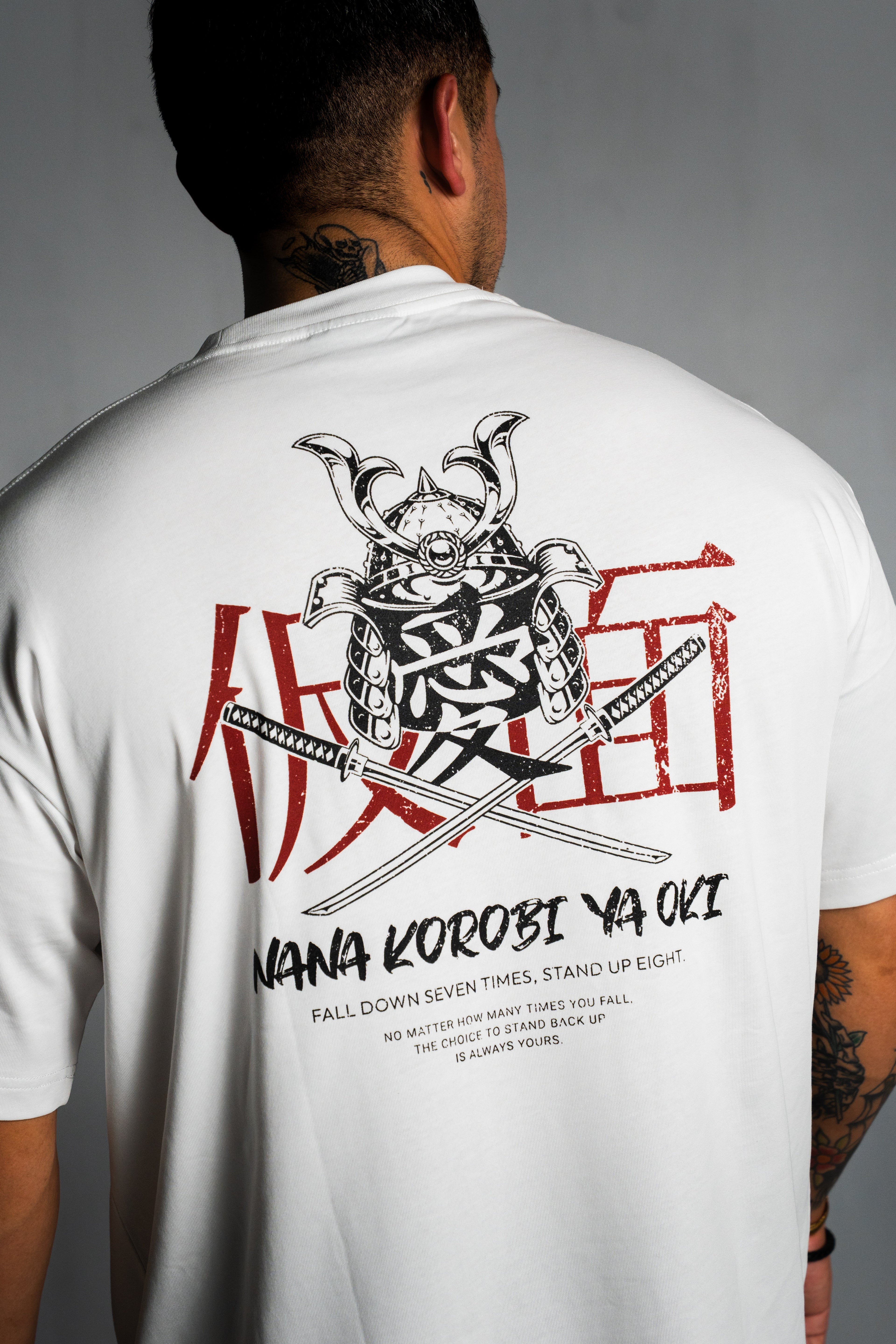 FALL DOWN 7 TIMES TEE