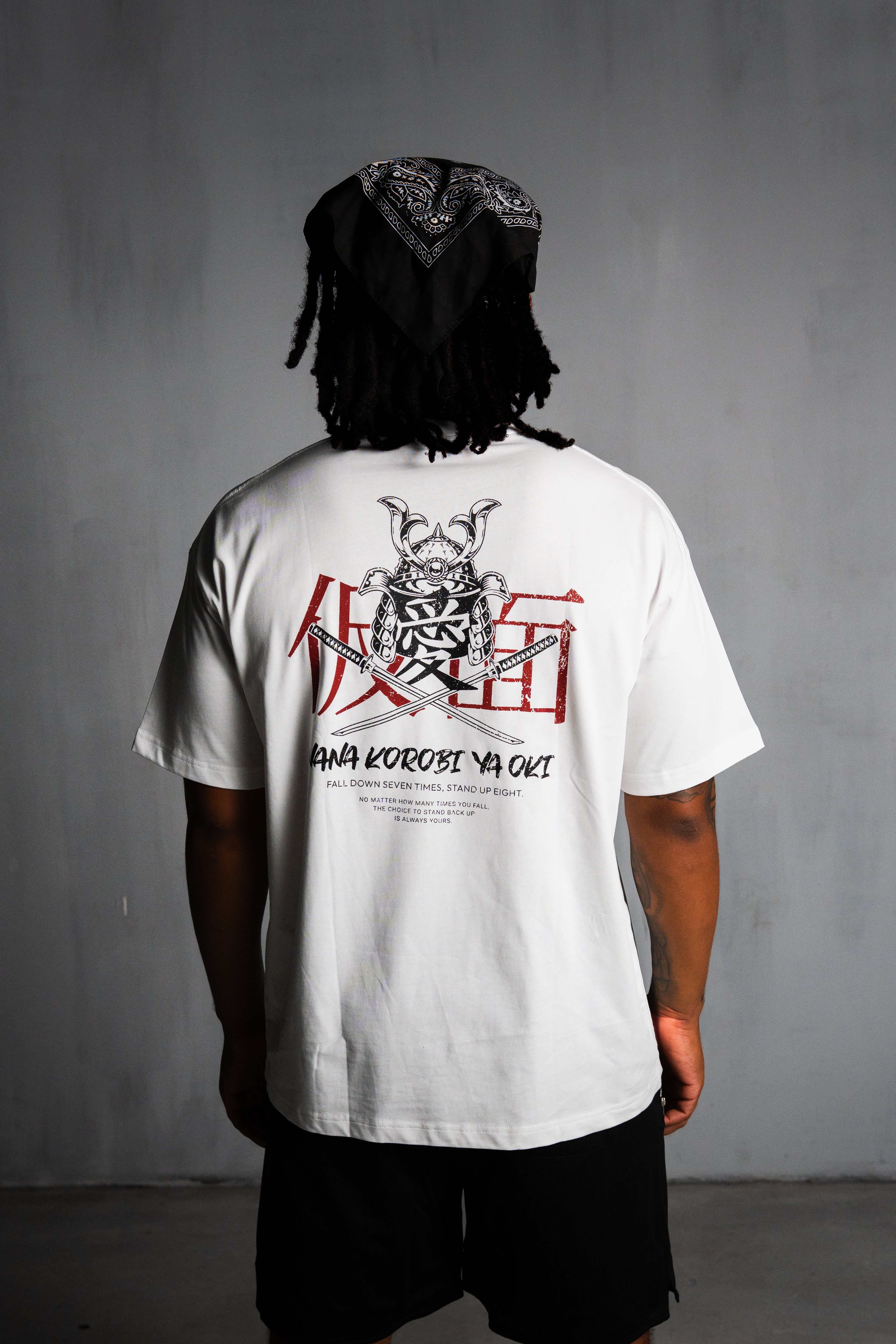 FALL DOWN 7 TIMES TEE
