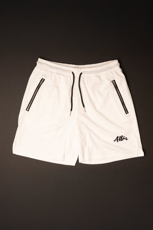 SIG MESH SHORTS WHITE