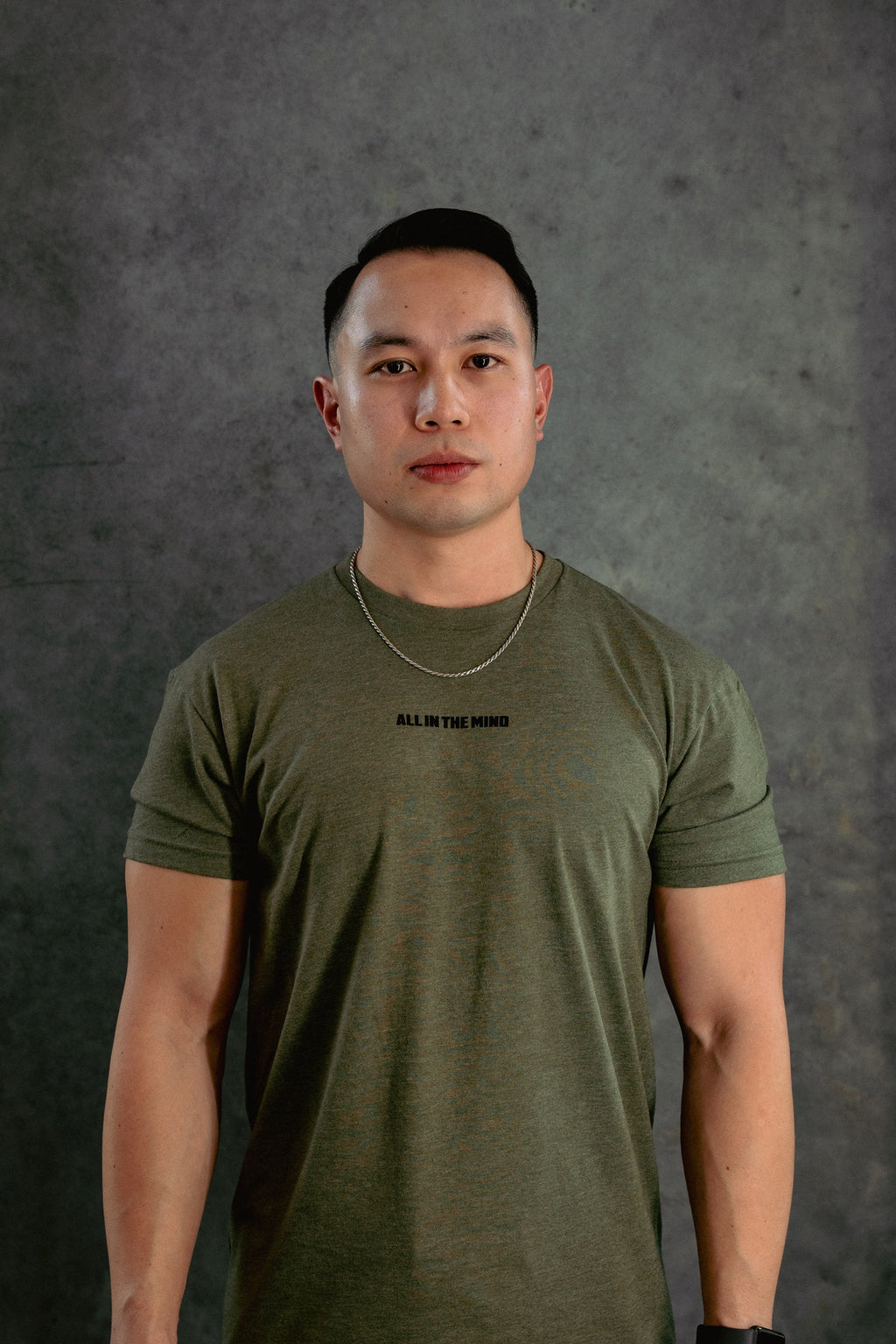 CORE LOGO SHIRT - MILITARY GREEN