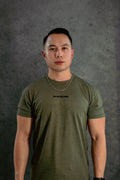 CORE LOGO SHIRT - MILITARY GREEN