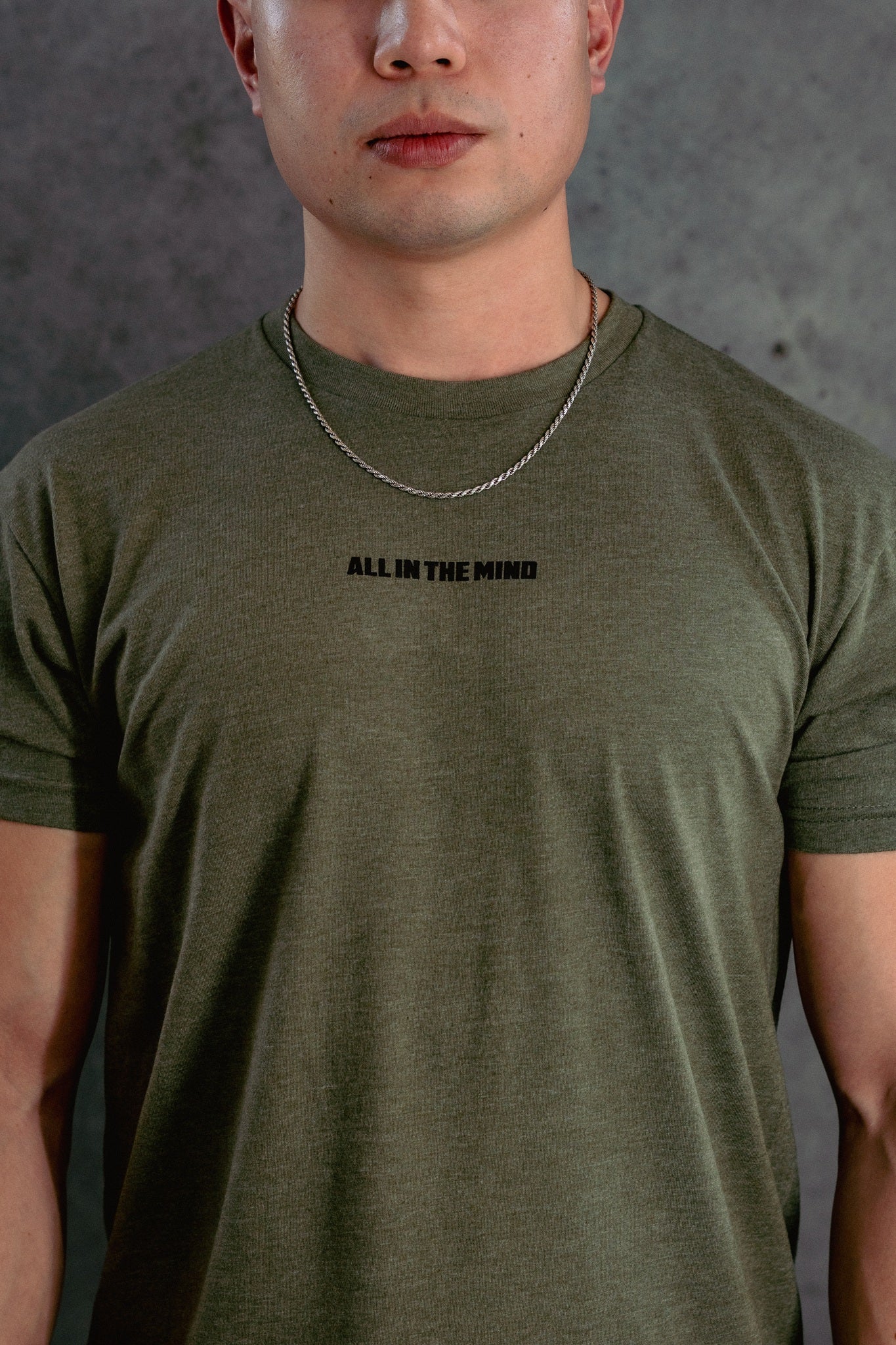 CORE LOGO SHIRT - MILITARY GREEN