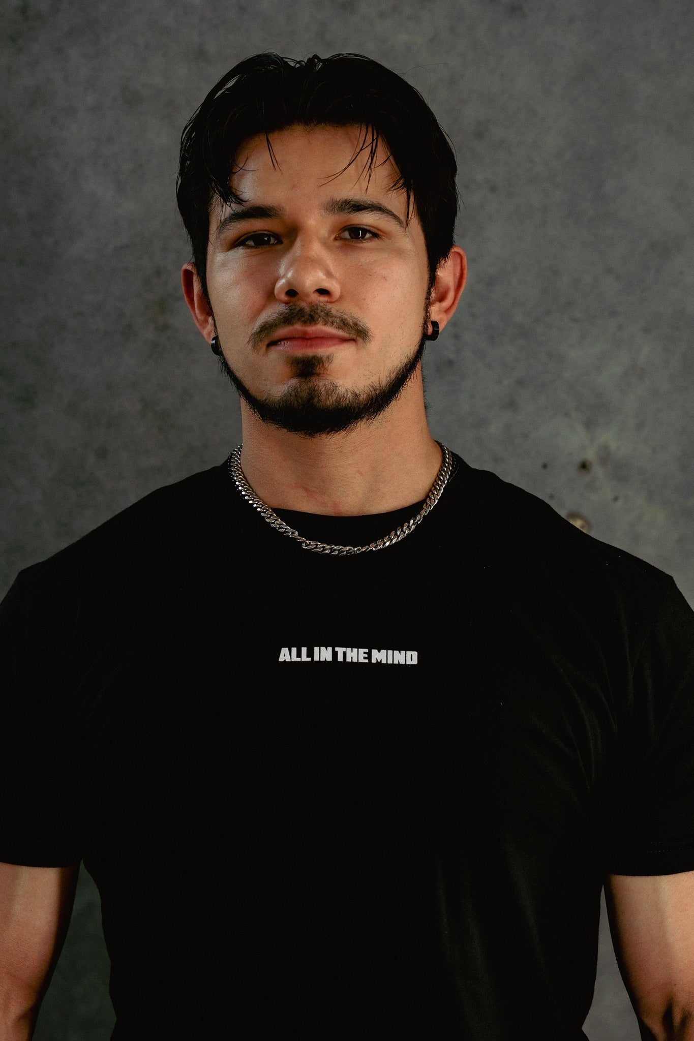 CORE LOGO SHIRT - BLACK