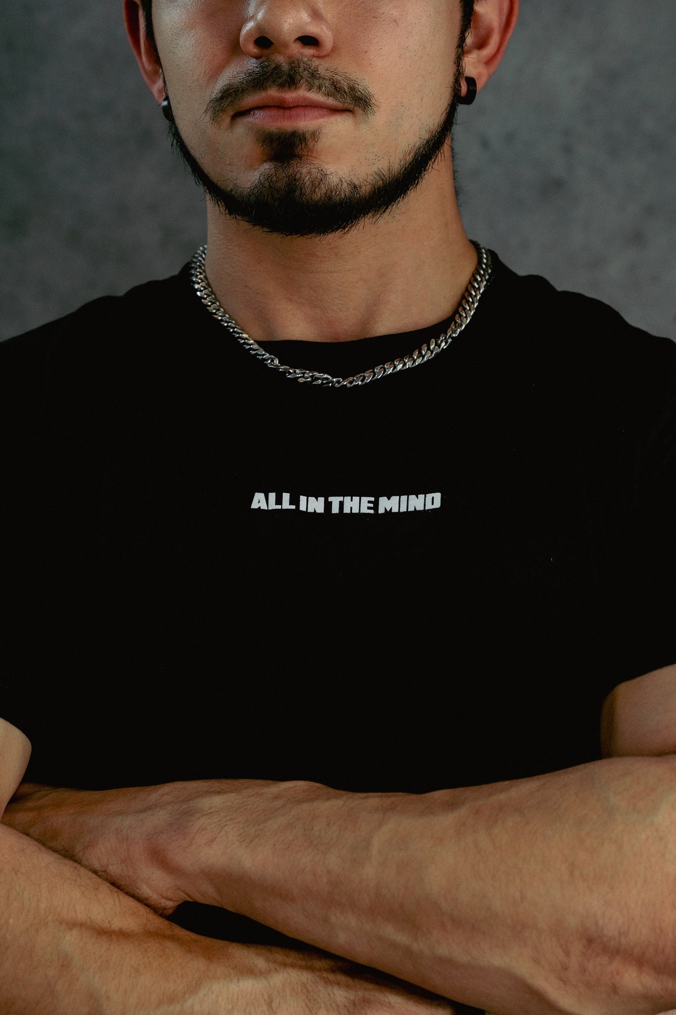 CORE LOGO SHIRT - BLACK