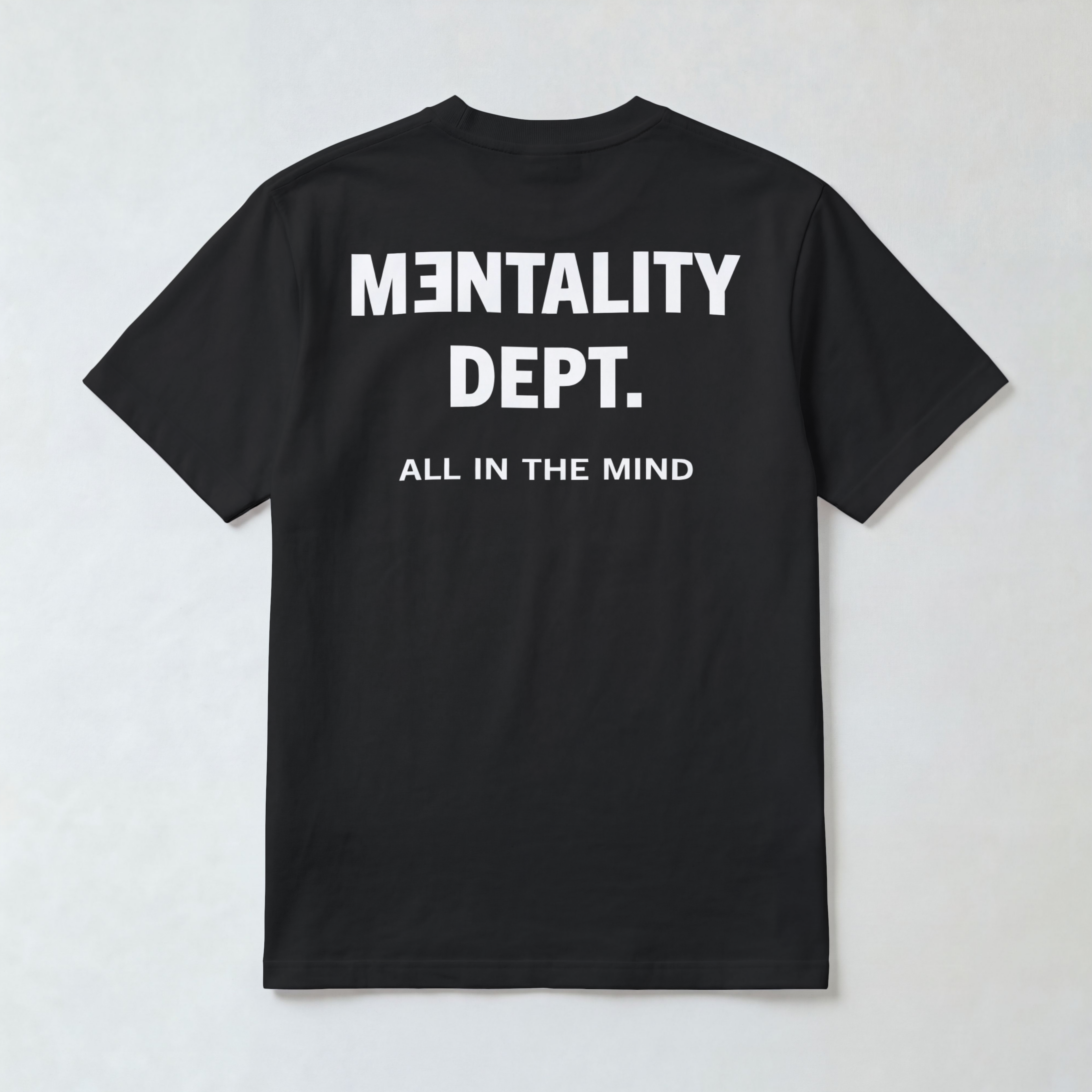 MENTALITY DEPT TEE - BLACK