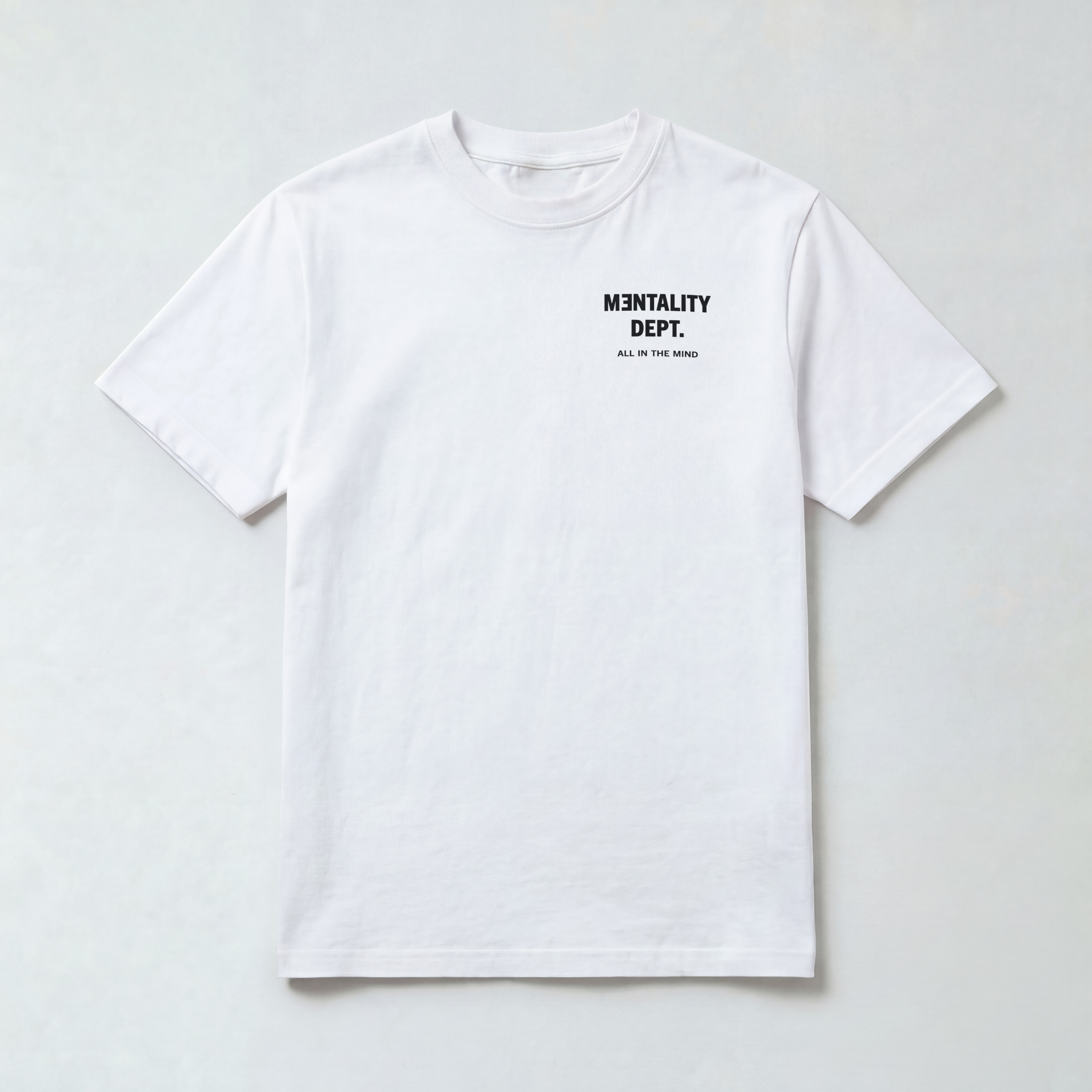 MENTALITY DEPT TEE - WHITE
